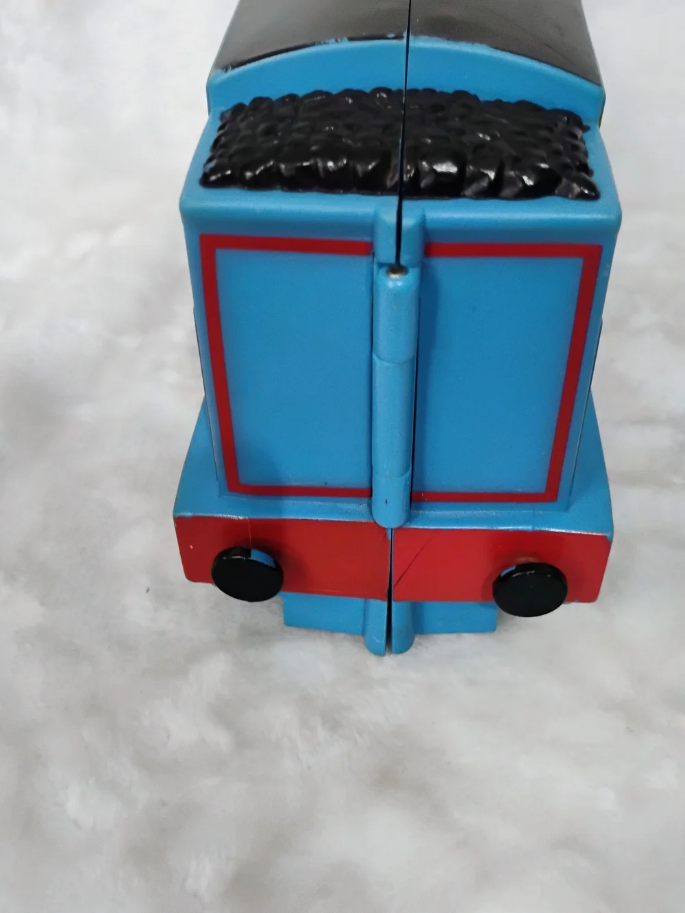 ERTL Thomas the Tank One Blue Engine Preschool Book Bound Train Toy 2001 M